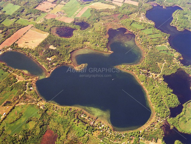 Corey Lake in St Joseph County, Michigan